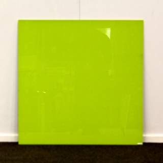 Lintex Mood Wall lasinen ilmoitustaulu 75x75 cm, vihreä