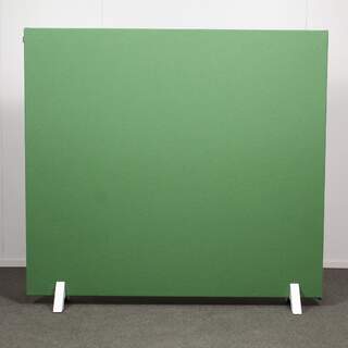 Martela Face lattiaseinäke, K 130 x L 140 cm, Vihreä