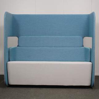 Martela Podsofa, harmaa / vaaleansininen