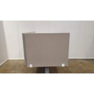 Martela Face pöytäseinäke 80 x 65 cm, Beige