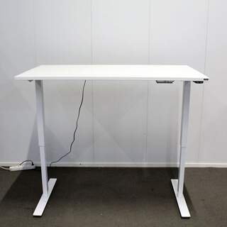 Isku Sähköpöytä 80 x 140cm, Valkoinen / valkoinen